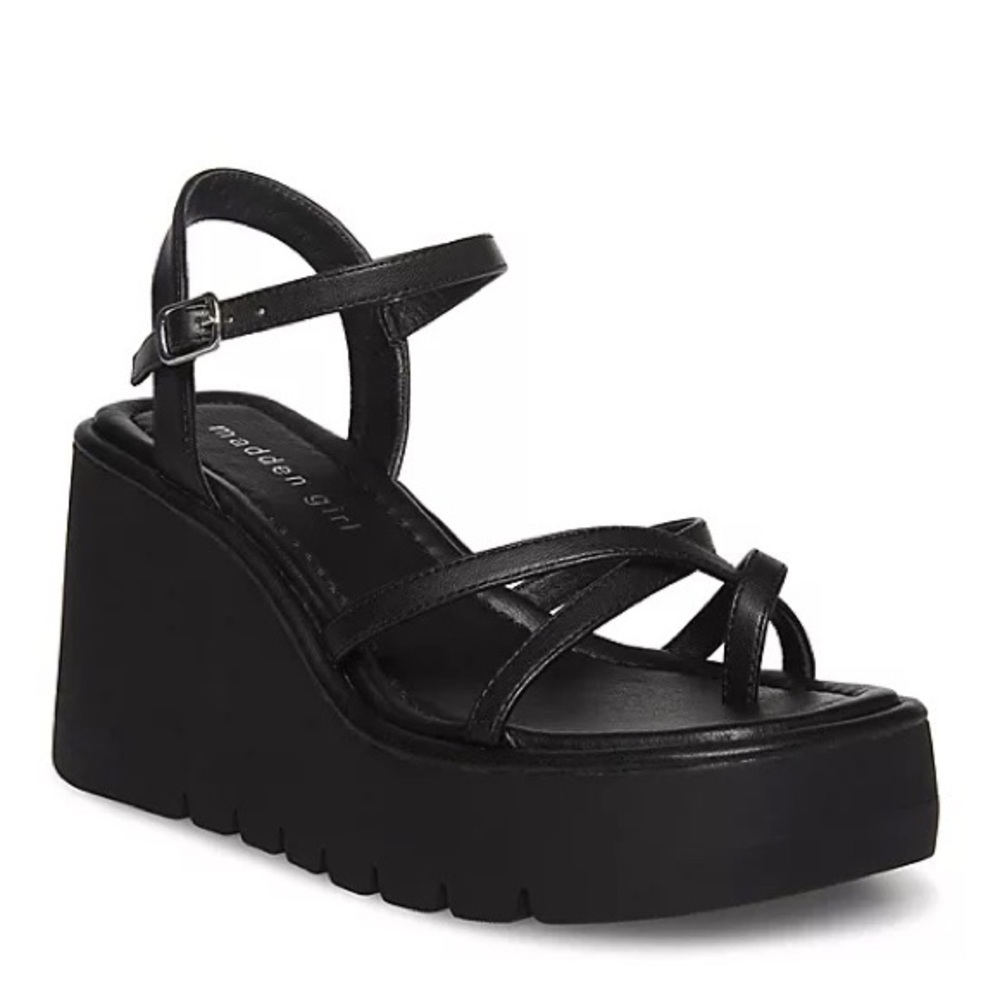 Black Madden Girl Vault Sandals 🖤